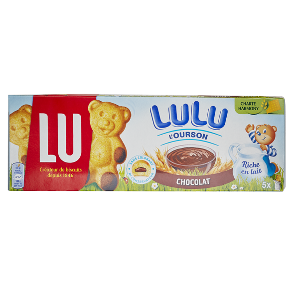 Lulu L Ourson Chocolat 5 Pack 150g Snackcrate