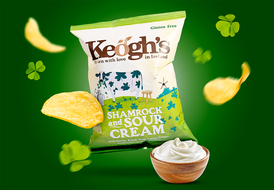 Image for SHAMROCK & SOUR CREAM CRISPS